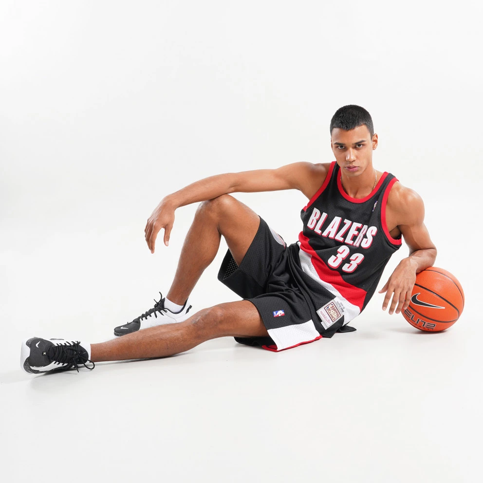 Mitchell & Ness Swingman Portland Trail Blazers 1999-00 Ανδρικό Σορτς για Μπάσκετ Black - Image 7