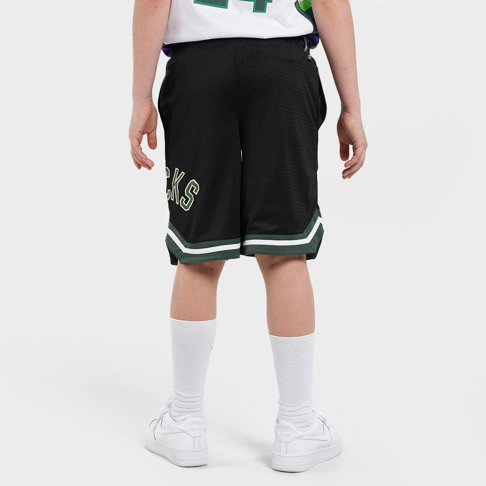 NBA Milwaukee Bucks Box Out Baller Παιδικό Σορτς MULTI - Image 2