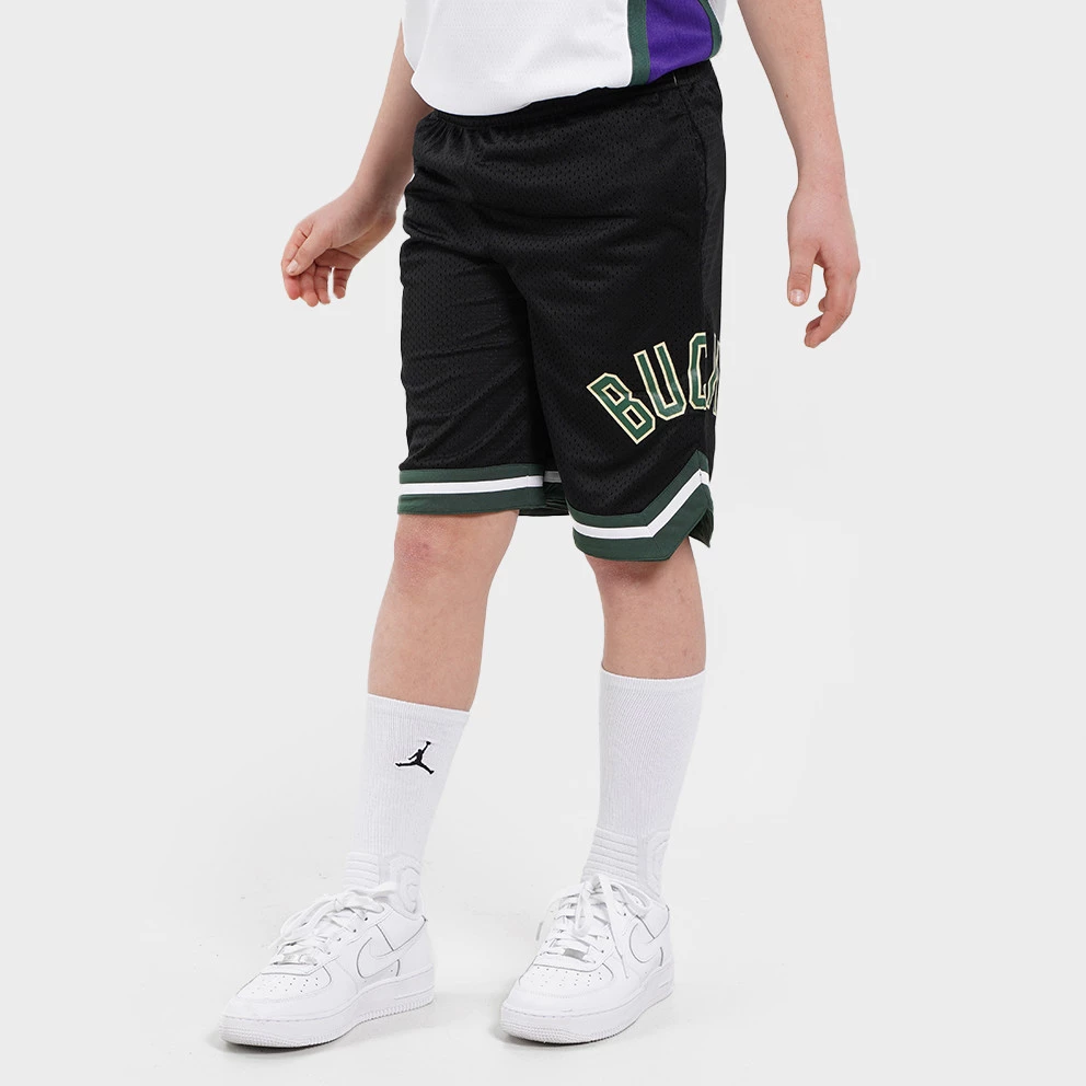 NBA Milwaukee Bucks Box Out Baller Παιδικό Σορτς MULTI - Image 4