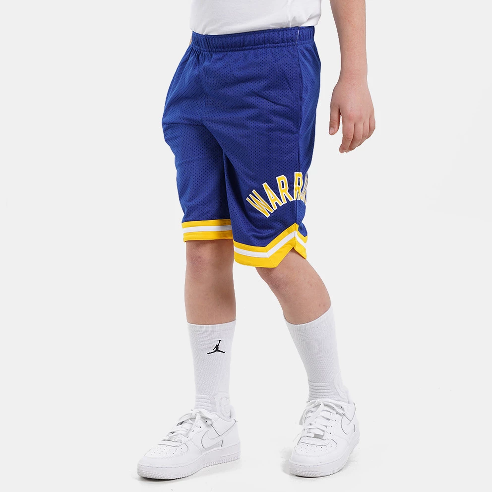NBA Golden State Warriors Box Out Baller Παιδικό Σορτς MULTI - Image 4