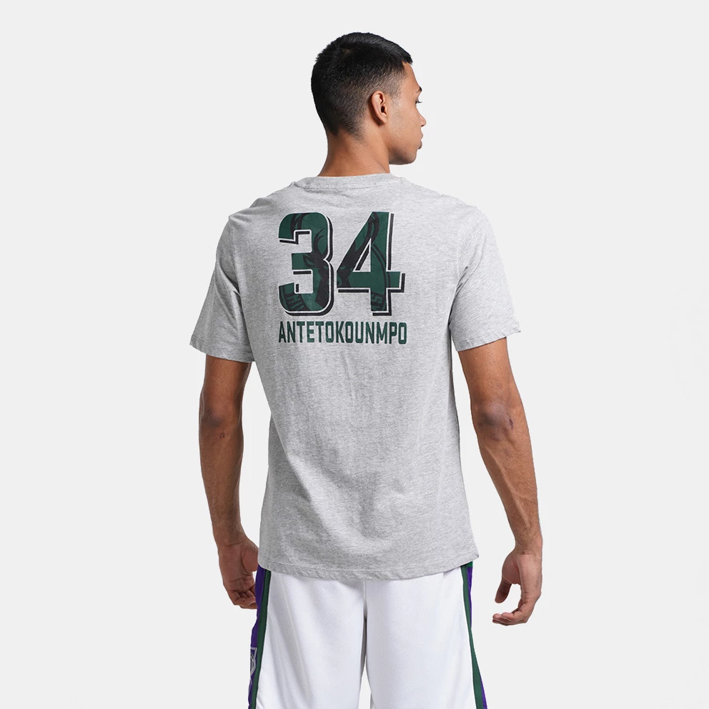NBA By The Numbers Antetokounmpo Giannis Milwaukee Bucks Ανδρικό T-Shirt MULTI - Image 2