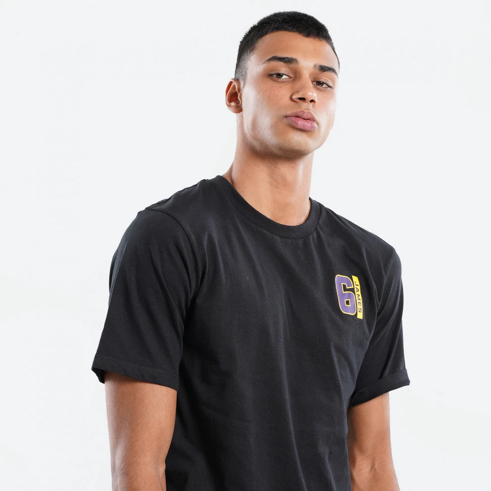 NBA Los Angeles Lakers Lebron James Ανδρικό T-Shirt Multi - Image 3