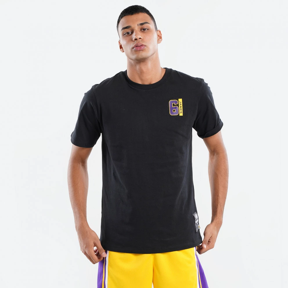 NBA Los Angeles Lakers Lebron James Ανδρικό T-Shirt Multi