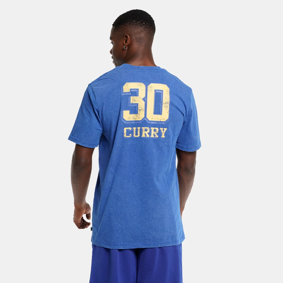 NBA Hero Golden State Warriors Stephen Curry Ανδρικό T-shirt WARSC - Image 2