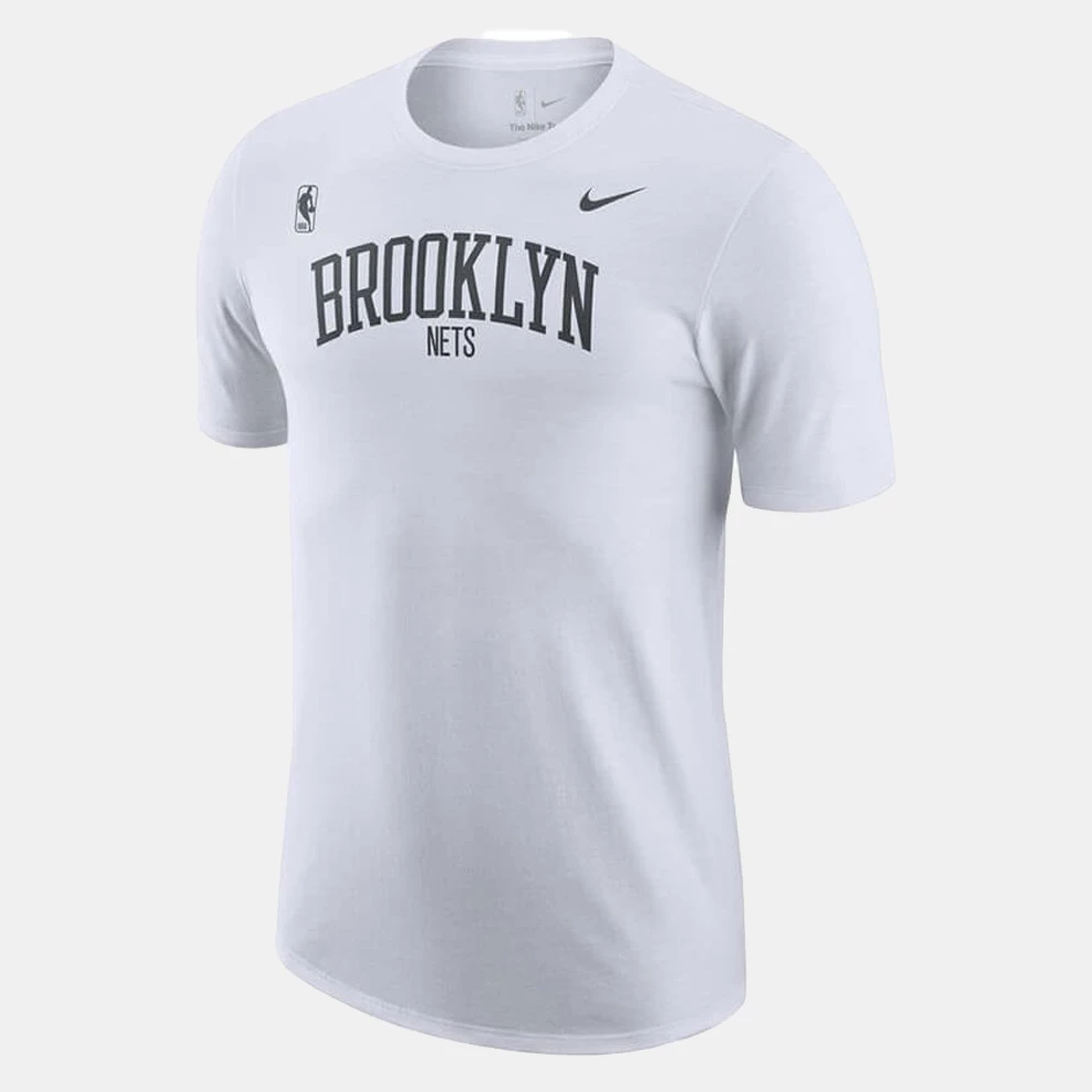 Nike NBA Brooklyn Nets Courtside Max90 Ανδρικό T-shirt WHITE