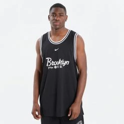 Nike Dri-FIT NBA Brooklyn Nets Ανδρικό Jersey BLACK