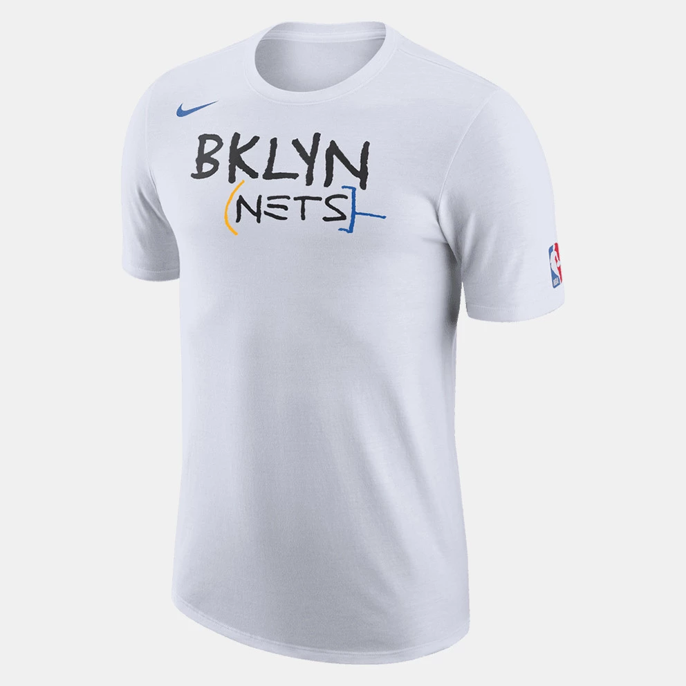 Nike NBA Brooklyn Nets Ανδρικό T-Shirt WHITE