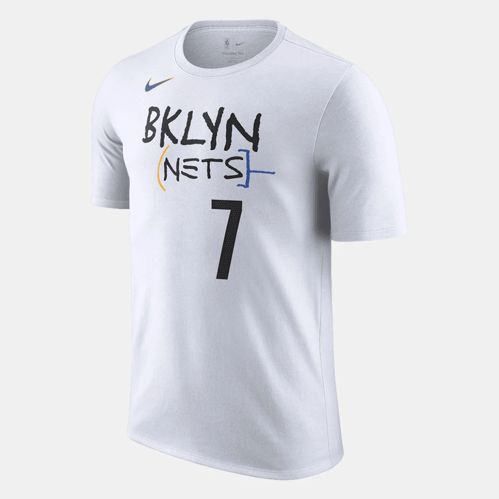 Nike NBA Brooklyn Nets Kevin Durant Ανδρικό T-Shirt WHITE/DURANT KEVIN