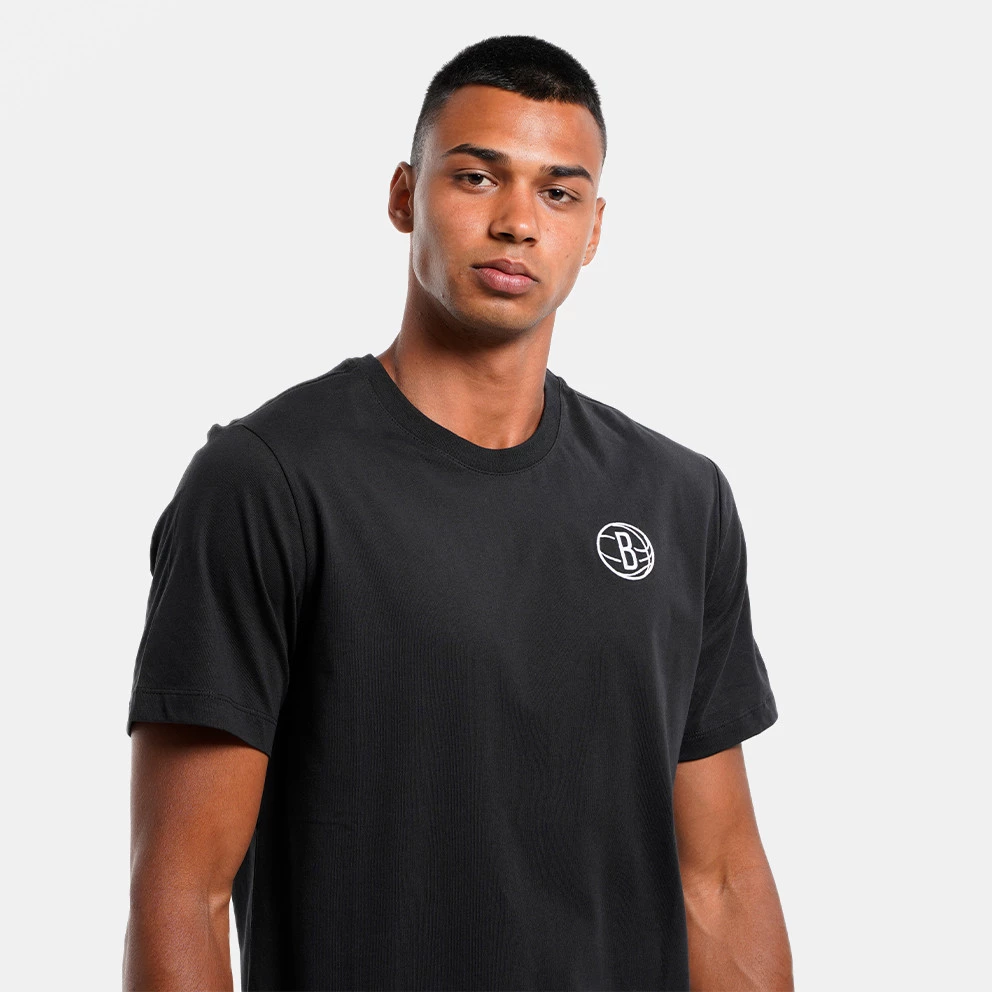 Nike NBA Brooklyn Nets Essential Ανδρικό T-Shirt Black - Image 3