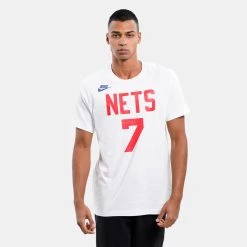 Nike NBA Brooklyn Nets Kevi Durant Ανδρικό T-shirt WHITE/DURANT KEVIN