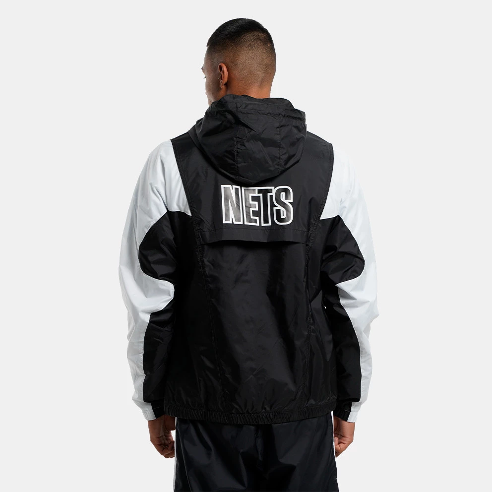 JORDAN Nike Bkn M Nk Jkt Ltwt Cts St BLACK/PURE PLATINUM - Image 2