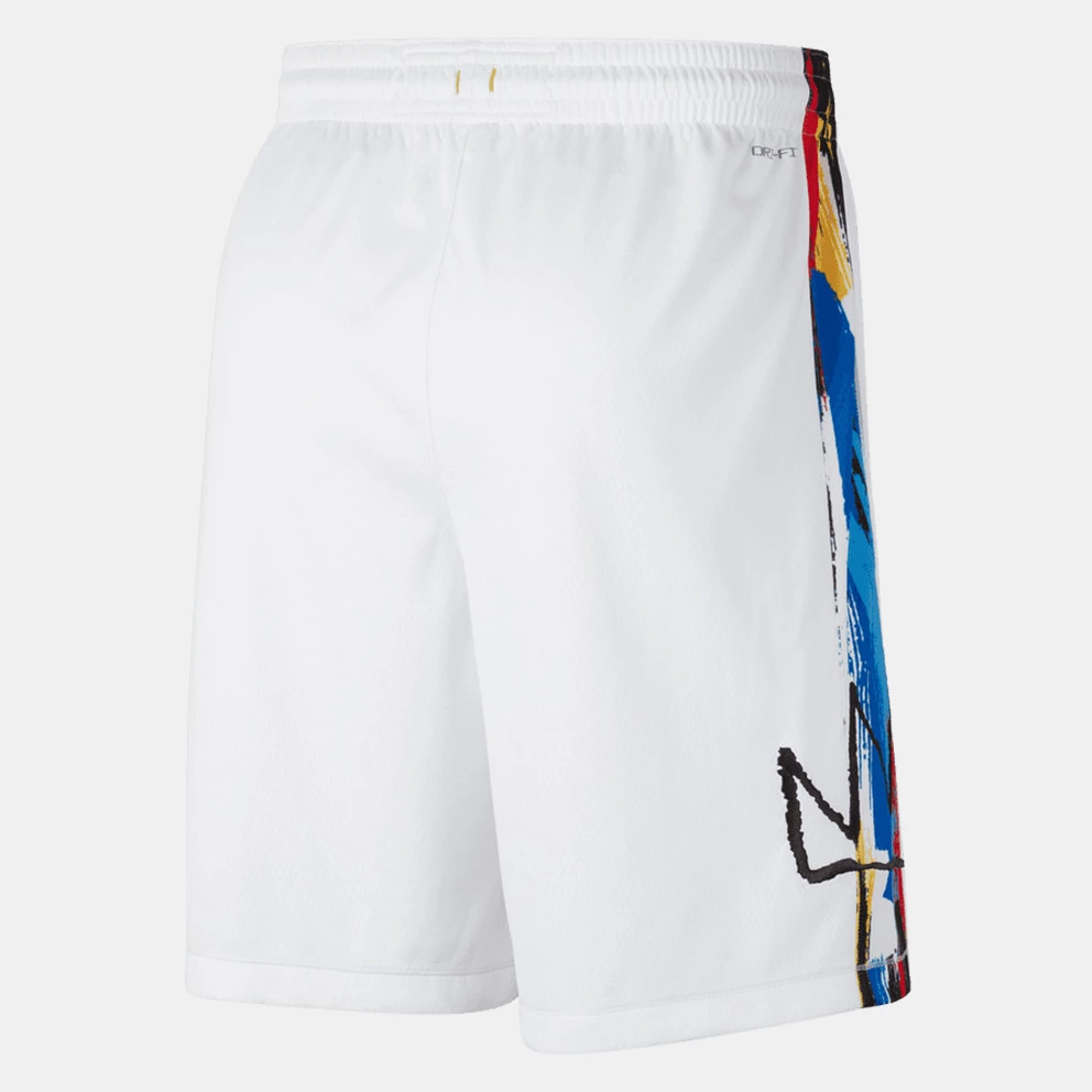 Nike Bkn Mnk Df Swgmn Short Ce 22 WHITE/ROYAL BLUE - Image 2