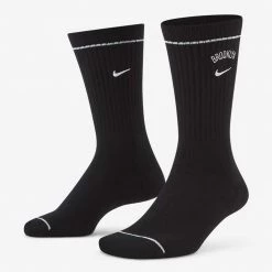Nike NBA Brooklyn Nets Courtside Unisex Κάλτσες BLACK/WHITE