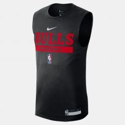 Nike NBA Chicago Bulls Ανδρική Φανέλα Μπάσκετ BLACK