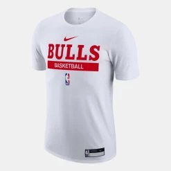 Nike NBA Chicago Bulls Ανδρικό T-Shirt WHITE