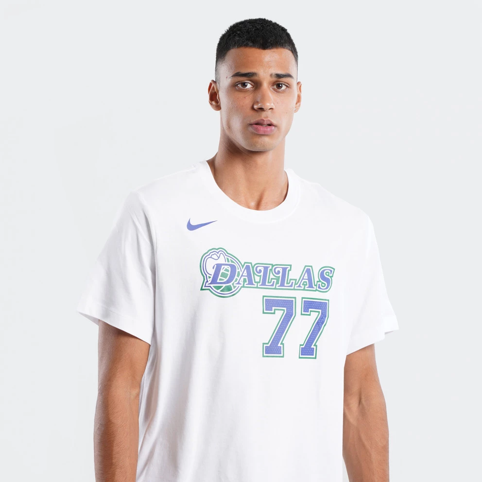 Nike NBA Luka Doncic Dallas Mavericks Ανδρικό T-Shirt WHITE/DONCIC LUKA - Image 4