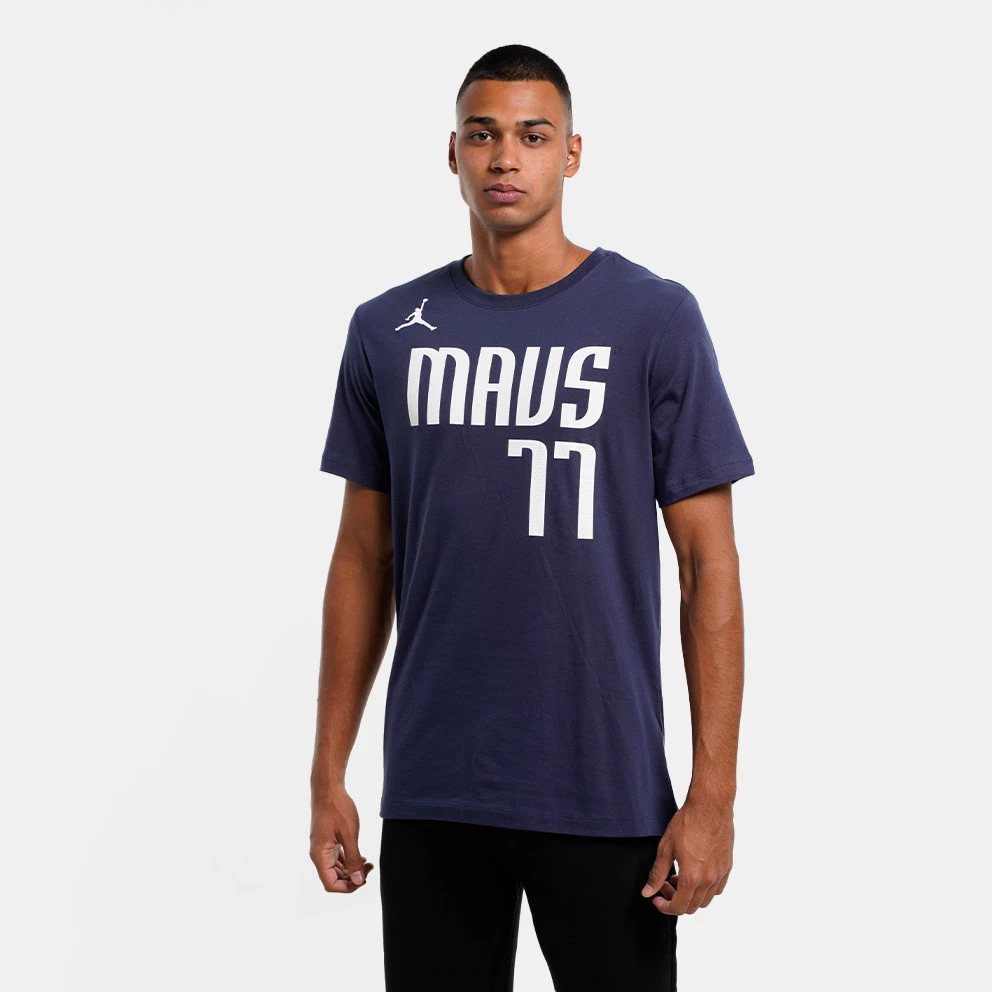 Jordan NBA Dallas Mavericks Luka Doncic Statement Edition Ανδρικό T-Shirt COLLEGE NAVY/DONCIC LUKA