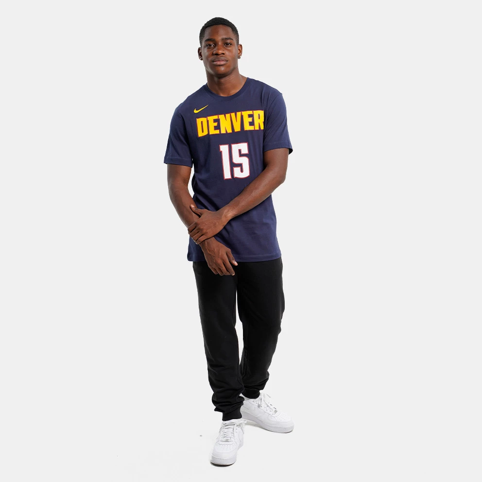 Nike NBA Denver Nuggers Nikola Jokic Ανδρικό T-Shirt COLLEGE NAVY/JOKIC NIKOLA - Image 4