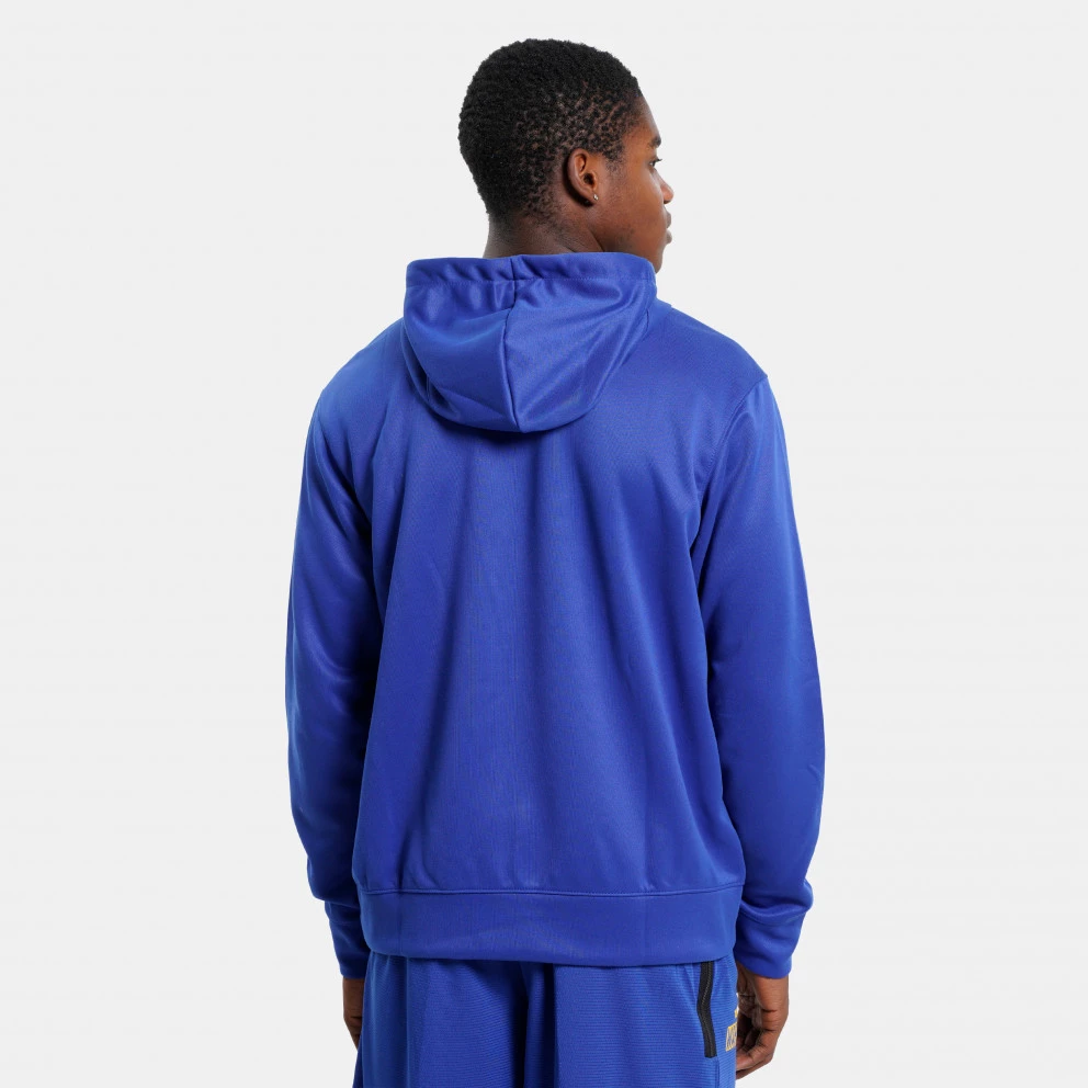 Nike Dri-FIT NBA Golden State Warriors Spotlight Ανδρική Μπλούζα με Κουκούλα RUSH BLUE - Image 2