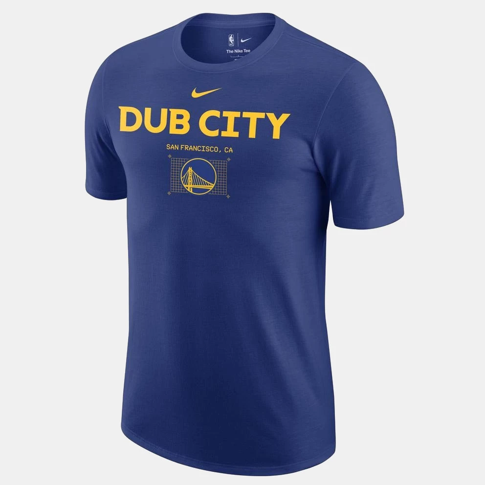 Nike NBA Golden State Warriors Ανδρικό T-Shirt RUSH BLUE
