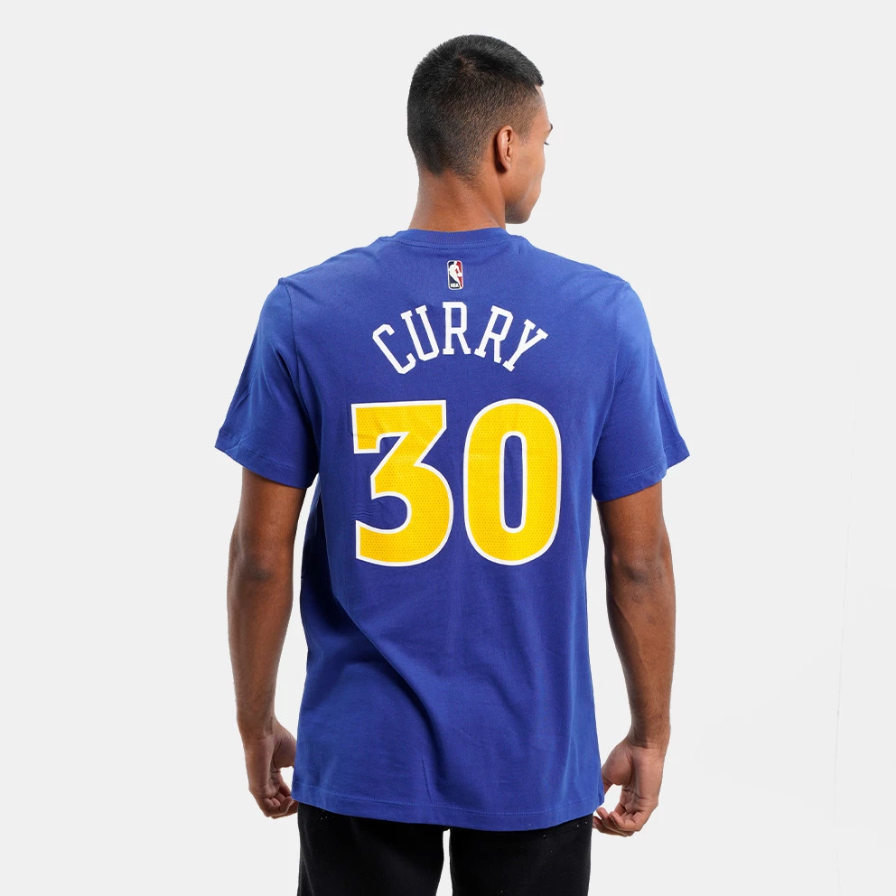 Nike NBA Golden State Warriors Stephen Curry Ανδρικό T-shirt RUSH BLUE/CURRY STEPHEN - Image 2