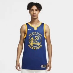 Nike NBA Stephen Curry Golden State Warriors Icon Edition Men's Jersey RUSH BLUE/WHITE/AMARILLO/CURRY STEPHEN
