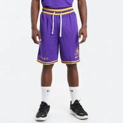 Nike NBA Los Angeles Lakers Ανδρικό Σορτς FIELD PURPLE/AMARILLO