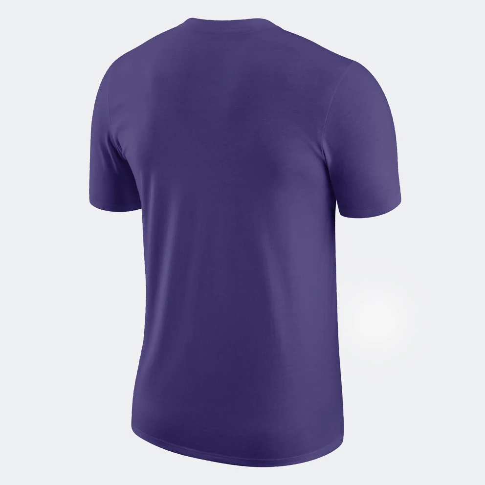 Nike NBA Los Angeles Lakers Logo Ανδρικό T-Shirt COURT PURPLE - Image 2