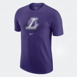 Nike NBA Los Angeles Lakers Logo Ανδρικό T-Shirt COURT PURPLE