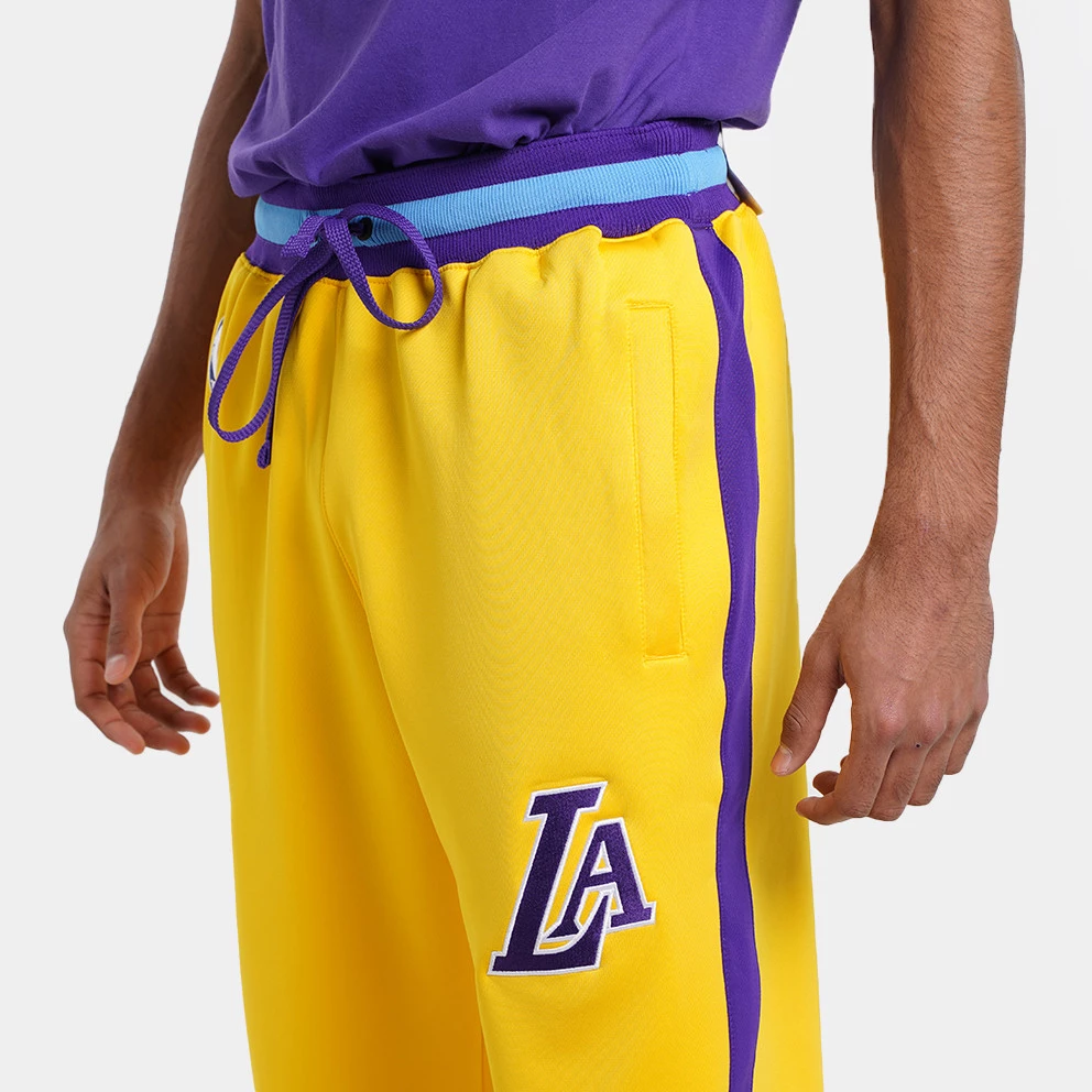 Nike Los Angeles Lakers Showtime Ανδρικό Παντελόνι Φόρμας AMARILLO/FIELD PURPLE/COAST/FIELD PURPLE - Image 6