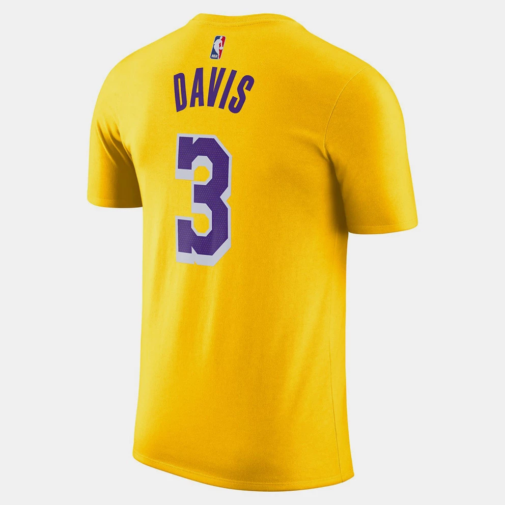 Nike Lakers NBA Anthony Davis Ανδρικό T-shirt AMARILLO/DAVIS ANTHONY - Image 2