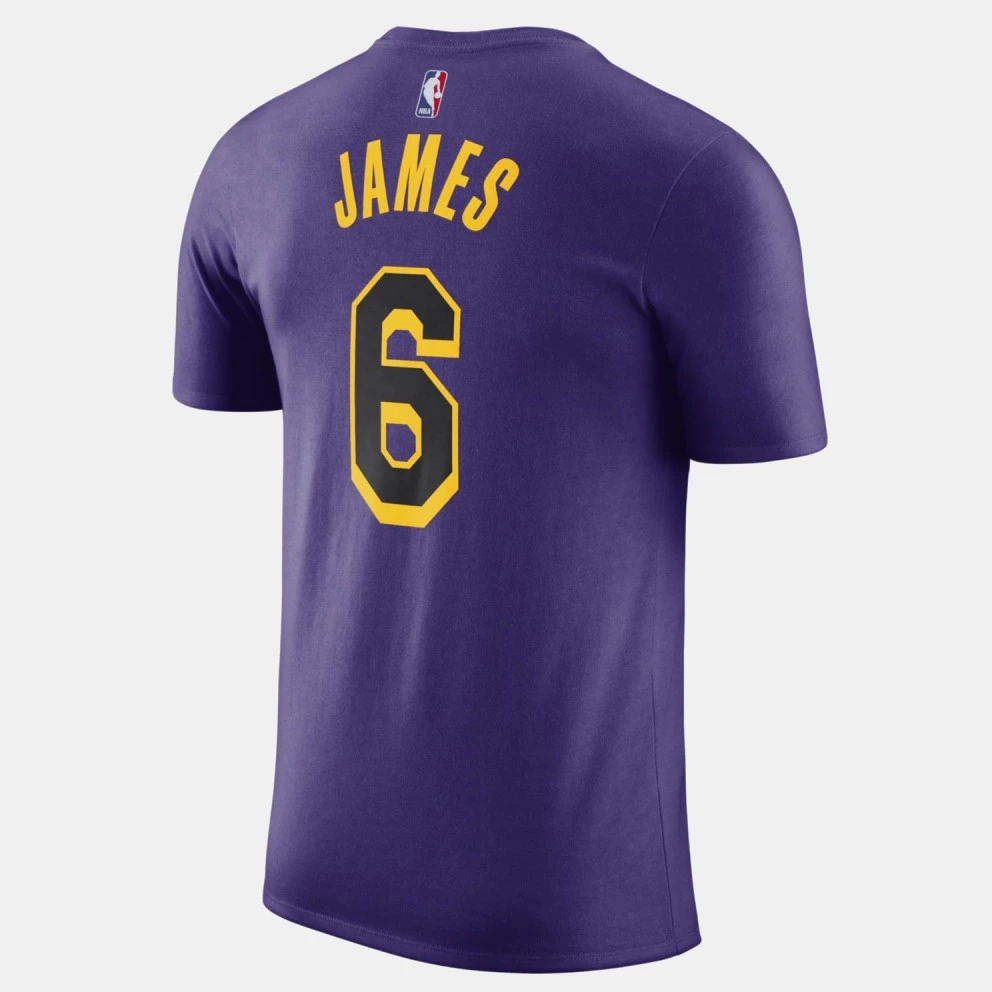 Nike Lal M Nk Es Stmt Nn Tee FIELD PURPLE/JAMES LEBRON - Image 2