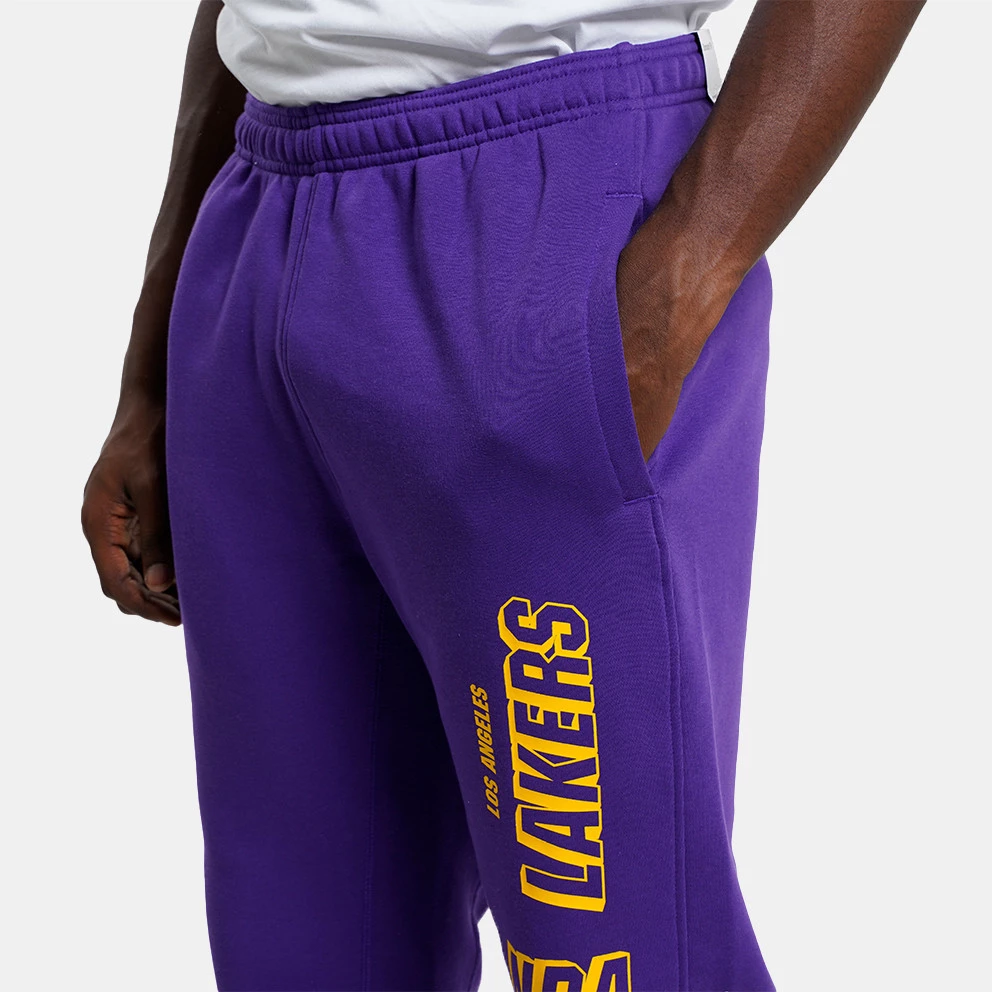 Nike NBA Los Angeles Lakers Courtside Fleece Ανδρικό Παντελόνι Φόρμας FIELD PURPLE - Image 5