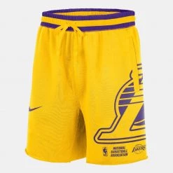 Nike Lakers Fleece Ανδρικό Σορτς AMARILLO