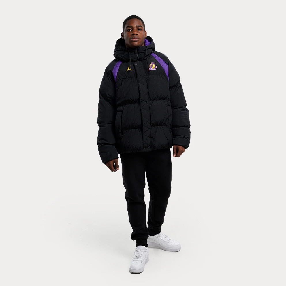 Jordan NBA Los Angeles Lakers Ανδρικό Μπουφάν BLACK/FIELD PURPLE - Image 6