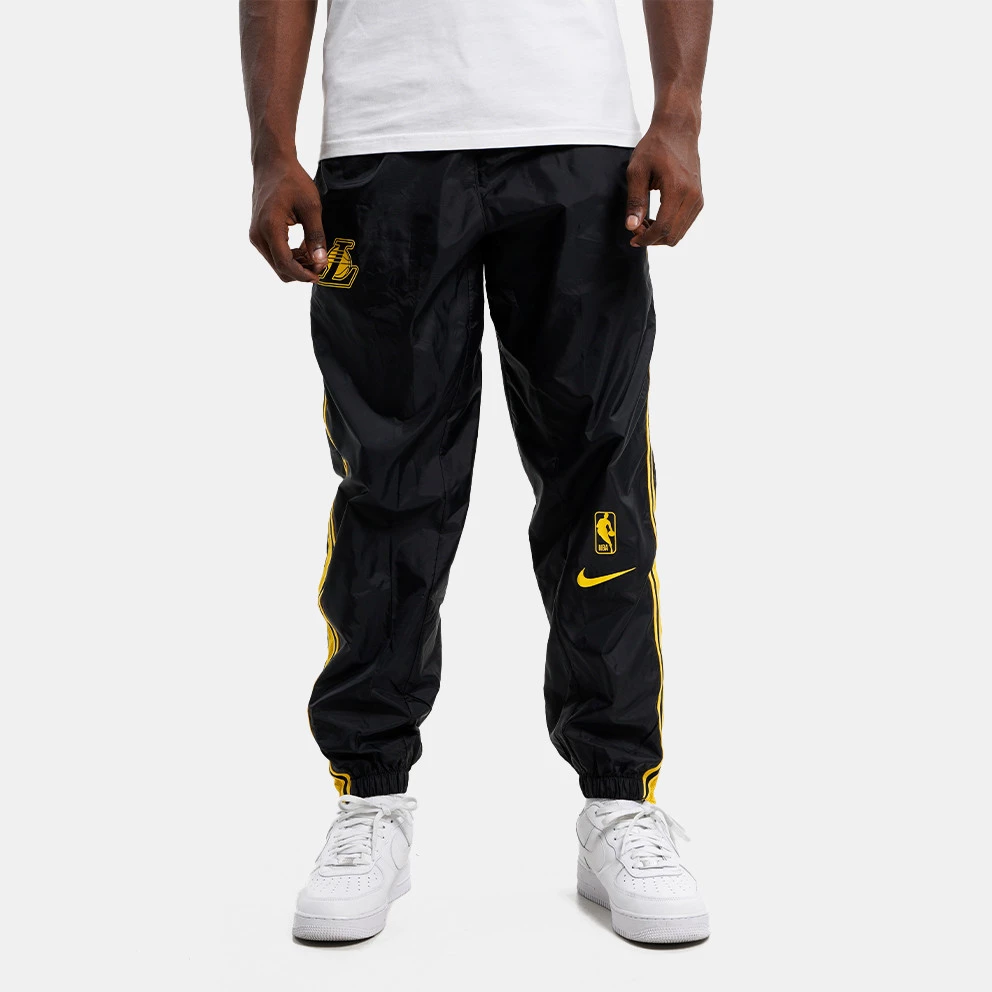 Nike Lakers Ανδρικό Παντελόνι Φόρμας BLACK/AMARILLO/BLACK/AMARILLO - Image 5