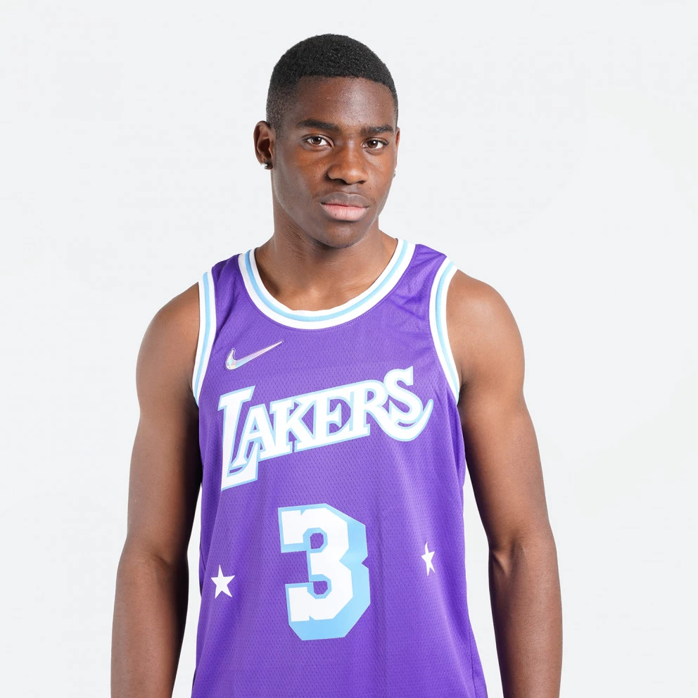 Nike Dri-FIT NBA Anthony Davis Los Angeles Lakers City Edition Swingman Ανδρική Φανέλα Μπάσκετ FIELD PURPLE/DAVIS ANTHONY - Image 4