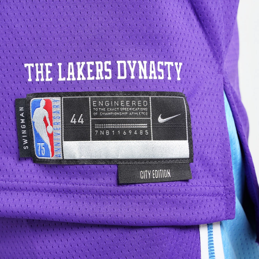 Nike Dri-FIT NBA Anthony Davis Los Angeles Lakers City Edition Swingman Ανδρική Φανέλα Μπάσκετ FIELD PURPLE/DAVIS ANTHONY - Image 5