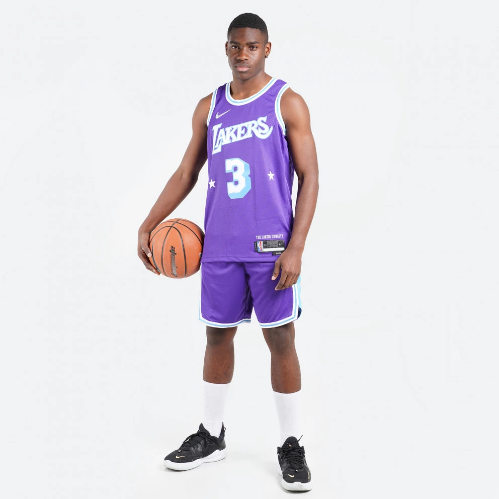 Nike Dri-FIT NBA Anthony Davis Los Angeles Lakers City Edition Swingman Ανδρική Φανέλα Μπάσκετ FIELD PURPLE/DAVIS ANTHONY - Image 6