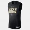 Nike NBA Milwaukee Bucks Ανδρική Φανέλα Μπάσκετ BLACK