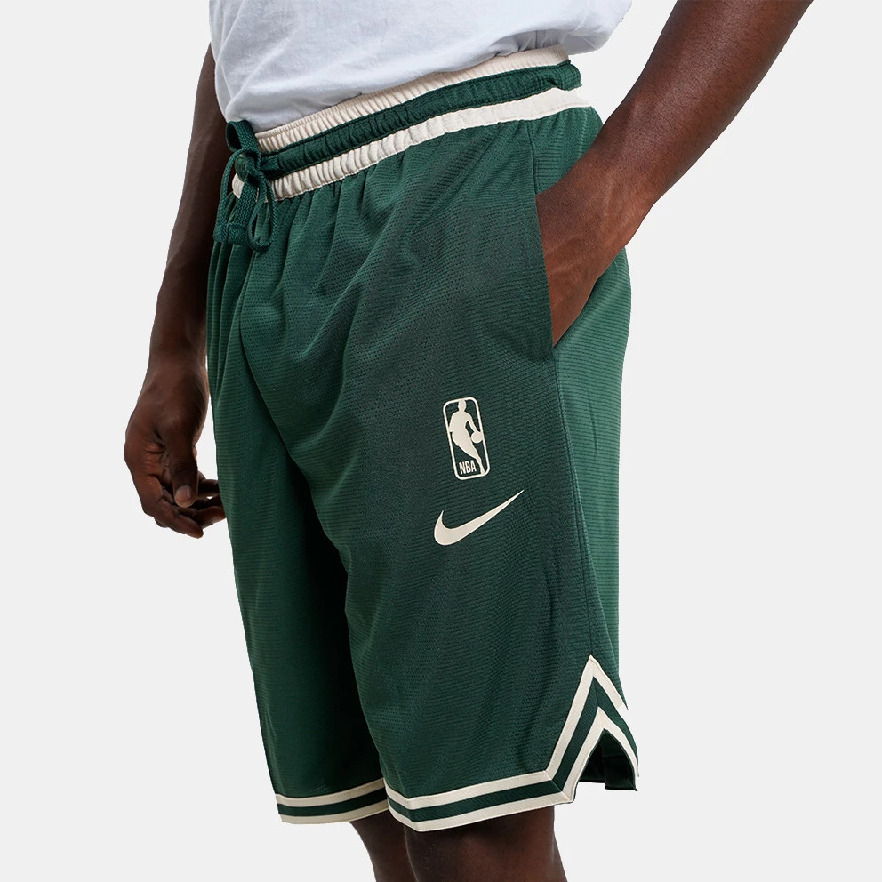 Nike Milwaukee Bucks NBA Dri-Fit DNA Ανδρικό Σορτς FIR/FLAT OPAL/FIR - Image 6