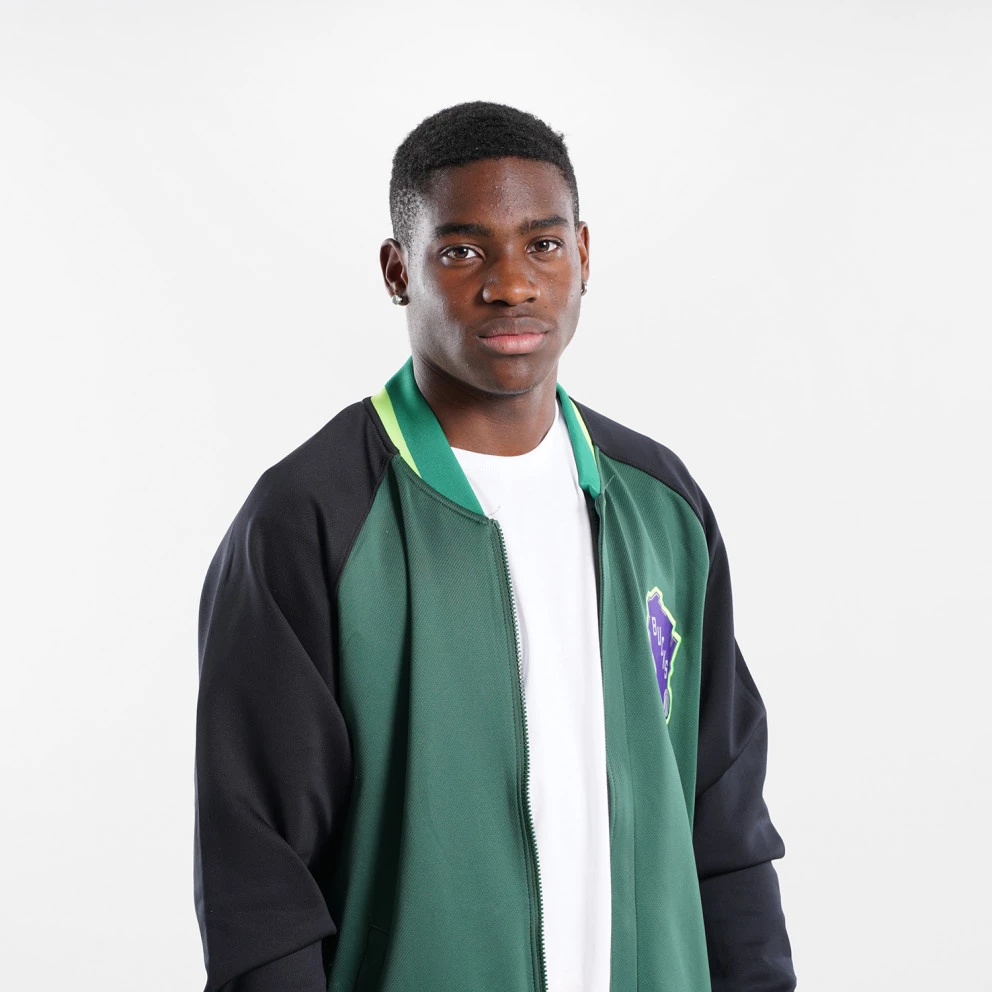 Nike Milwaukee Bucks Showtime City Edition Ανδρική Ζακέτα FIR/BLACK/WHITE - Image 5