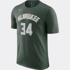 Nike NBA Giannis Antetokounmpo Milwaukee Bucks Ανδρικό T-Shirt FIR/ANTETOKOUNMPO G
