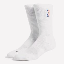 Nike Elite NBA Crew Unisex Κάλτσες WHITE/FLT SILVER/BLACK