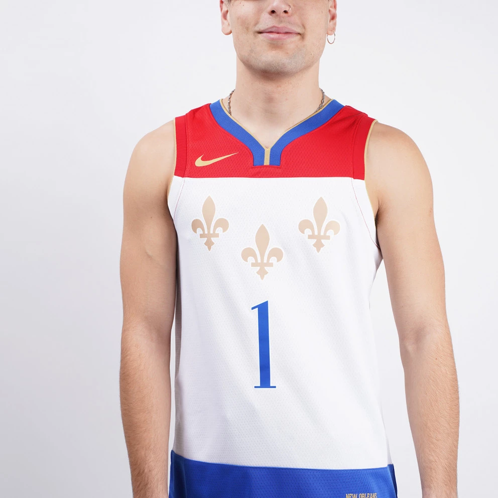 Nike NBA Zion Williamson New Orleans Pelicans City Edition Swingman Men's Jersey WHITE/WILLIAMSON ZION - Image 5
