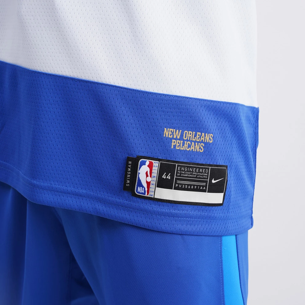 Nike NBA Zion Williamson New Orleans Pelicans City Edition Swingman Men's Jersey WHITE/WILLIAMSON ZION - Image 6