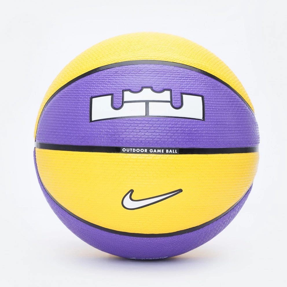 Nike Playground 8P 2.0 L James Deflated Μπάλα Μπάσκετ COURT PURPLE/AMARILLO/BLACK/WHITE - Image 2