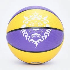 Nike Playground 8P 2.0 L James Deflated Μπάλα Μπάσκετ COURT PURPLE/AMARILLO/BLACK/WHITE