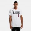 Nike NBA Portland Blazers Damian Lillard Ανδρικό T-Shirt WHITE/LILLARD DAMIAN