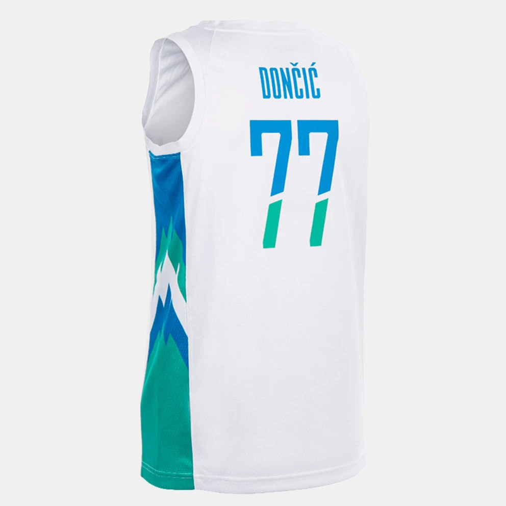 Nike Slovenia Limited Home Jersey Luka Doncic WHITE/KINETIC GREEN/NEPTUNE BLUE/(NEPTUNE BLUE) - Image 2